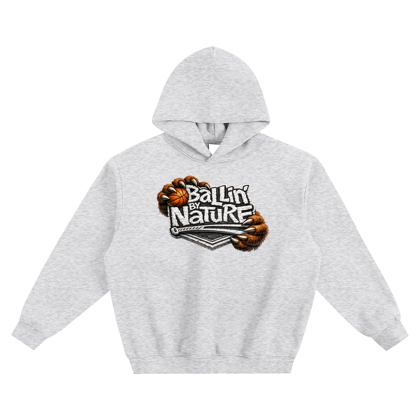 Ballin' Claw Fleeced Boxy Hoodie
