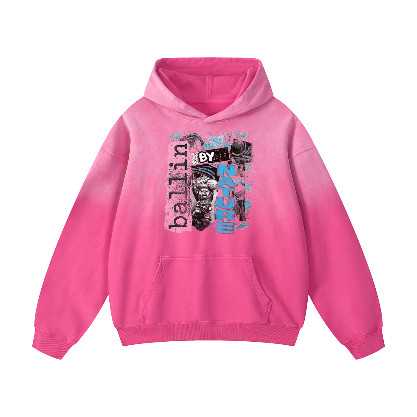 Vertical Edition Heavyweight Sunfade Oversized Hoodie