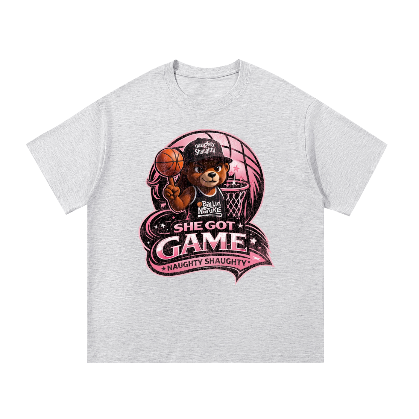 Naughty Shaughty Essential Cotton T-Shirt