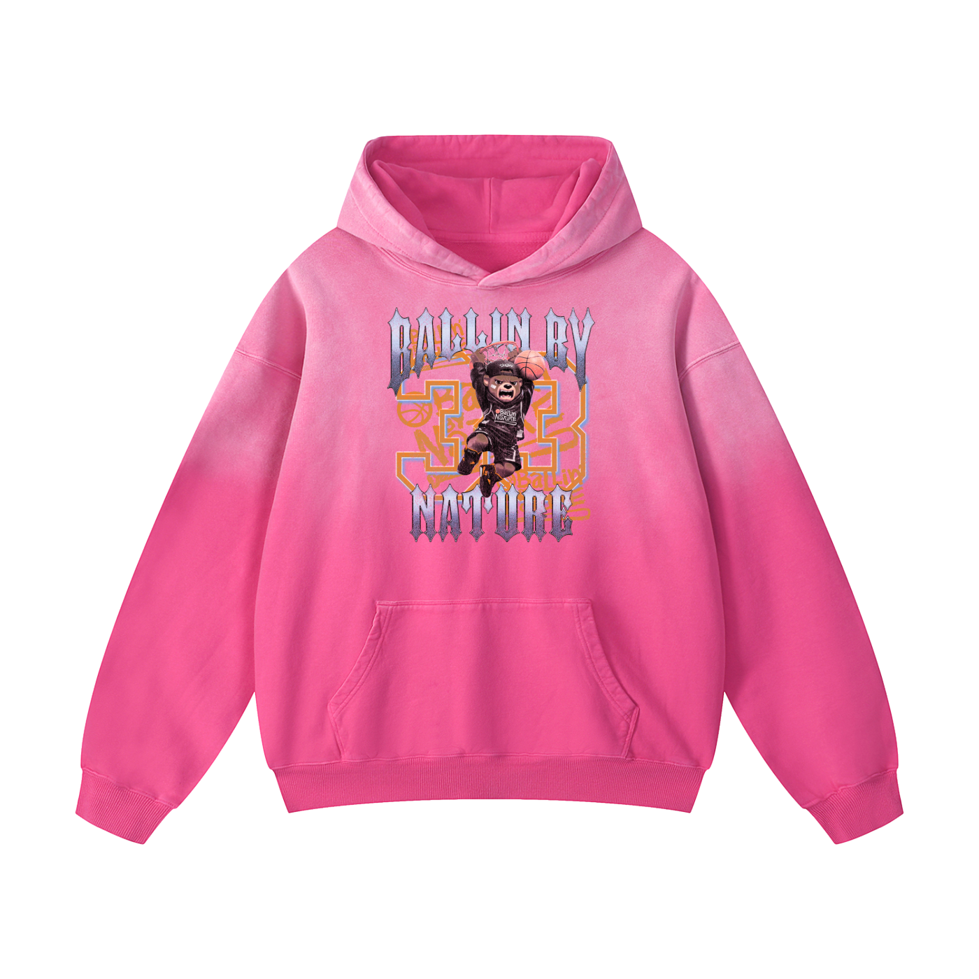 Slam Edition Heavyweight Sunfade Oversized Hoodie