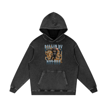 Slam Edition Snow Washed Loose Cotton Hoodie