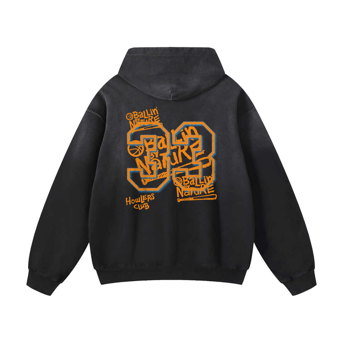 Slam Edition Heavyweight Sunfade Oversized Hoodie