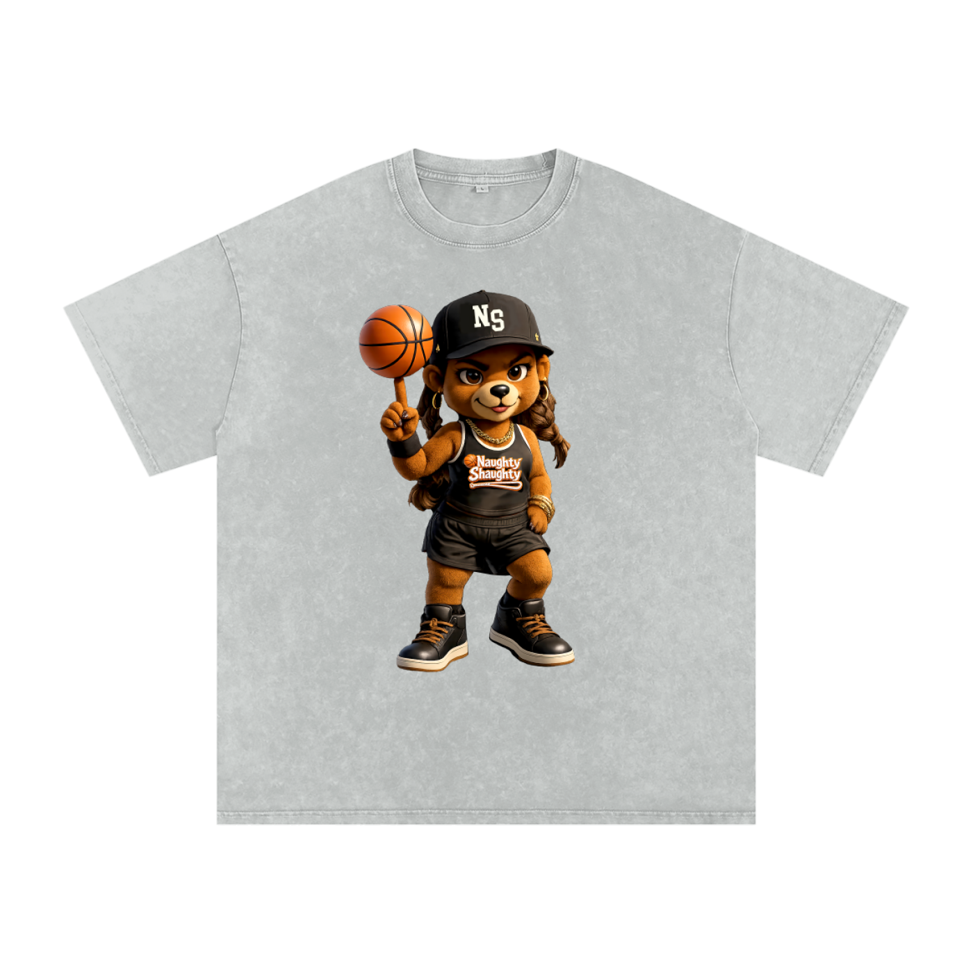 Slugga Girl Snow Washed Oversized T-Shirt