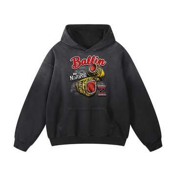 Ring Edition Heavyweight Sunfade Oversized Hoodie