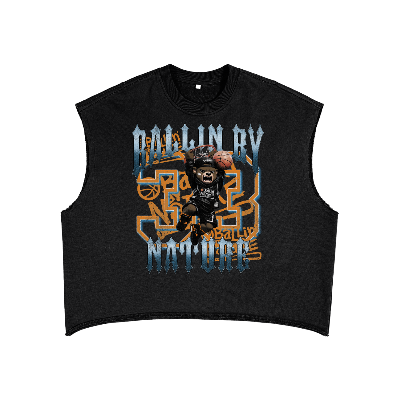 Ballin' by Nature - Slam Edition French Terry Boxy Tank Top