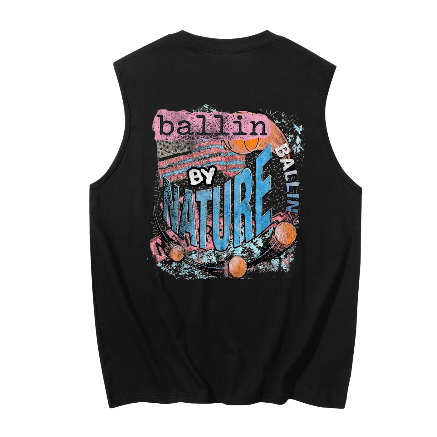 Vertical Edition Men's Sleeveless Cotton Tank Top