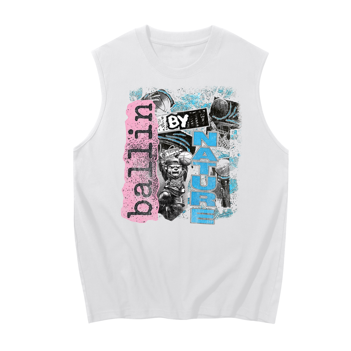 Vertical Edition Men's Sleeveless Cotton Tank Top