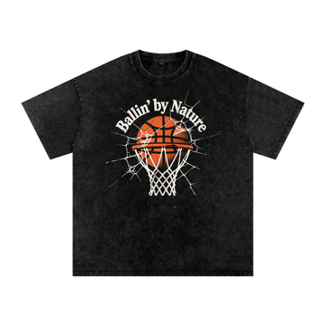 Hoop Dreams Snow Washed Oversized T-Shirt