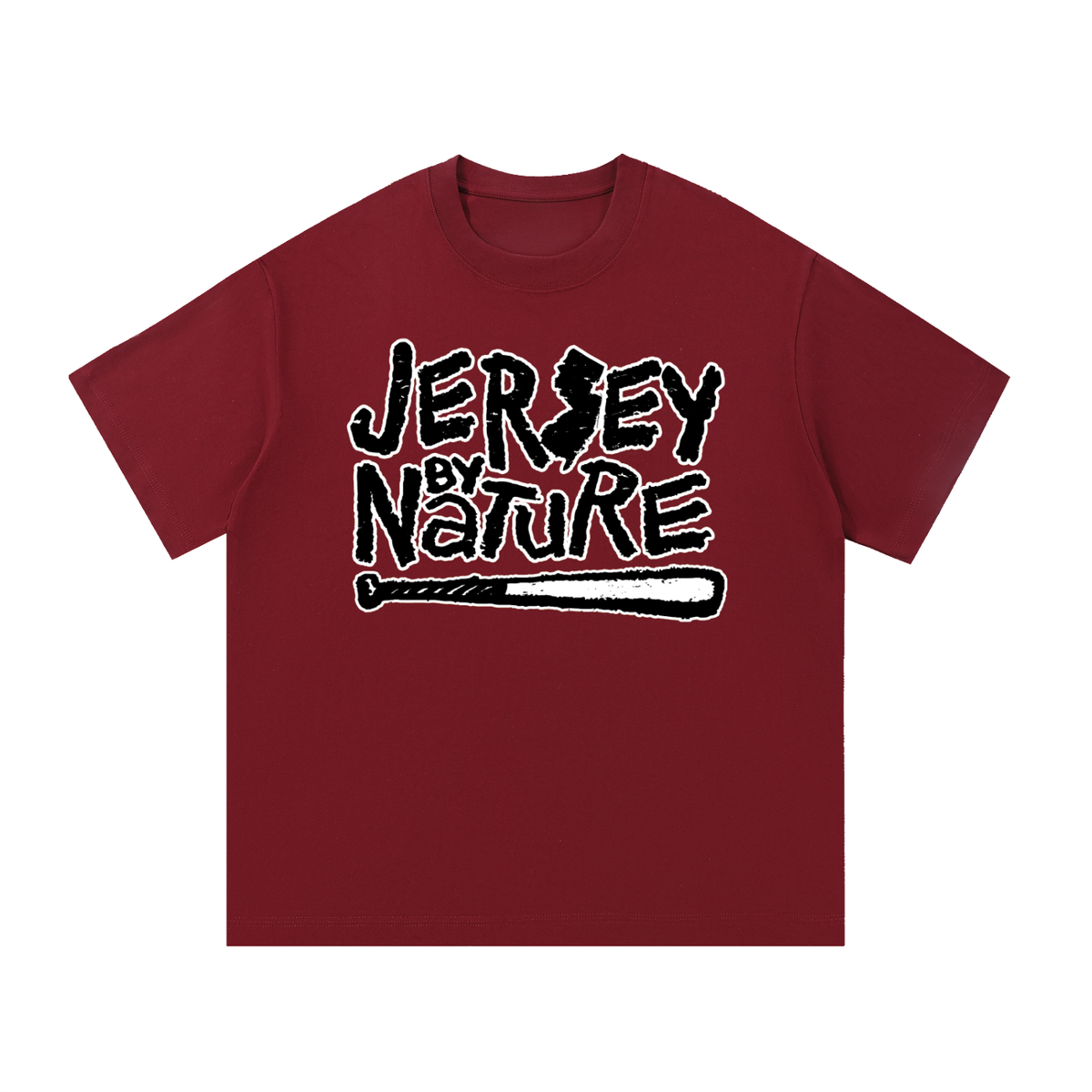 Jersey by Nature - Black & Maroon Edition