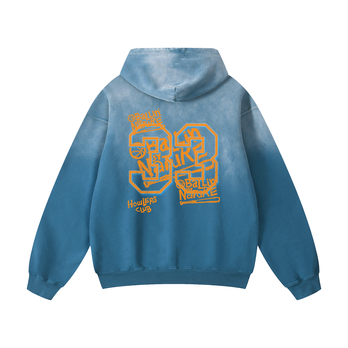 Slam Edition Heavyweight Sunfade Oversized Hoodie