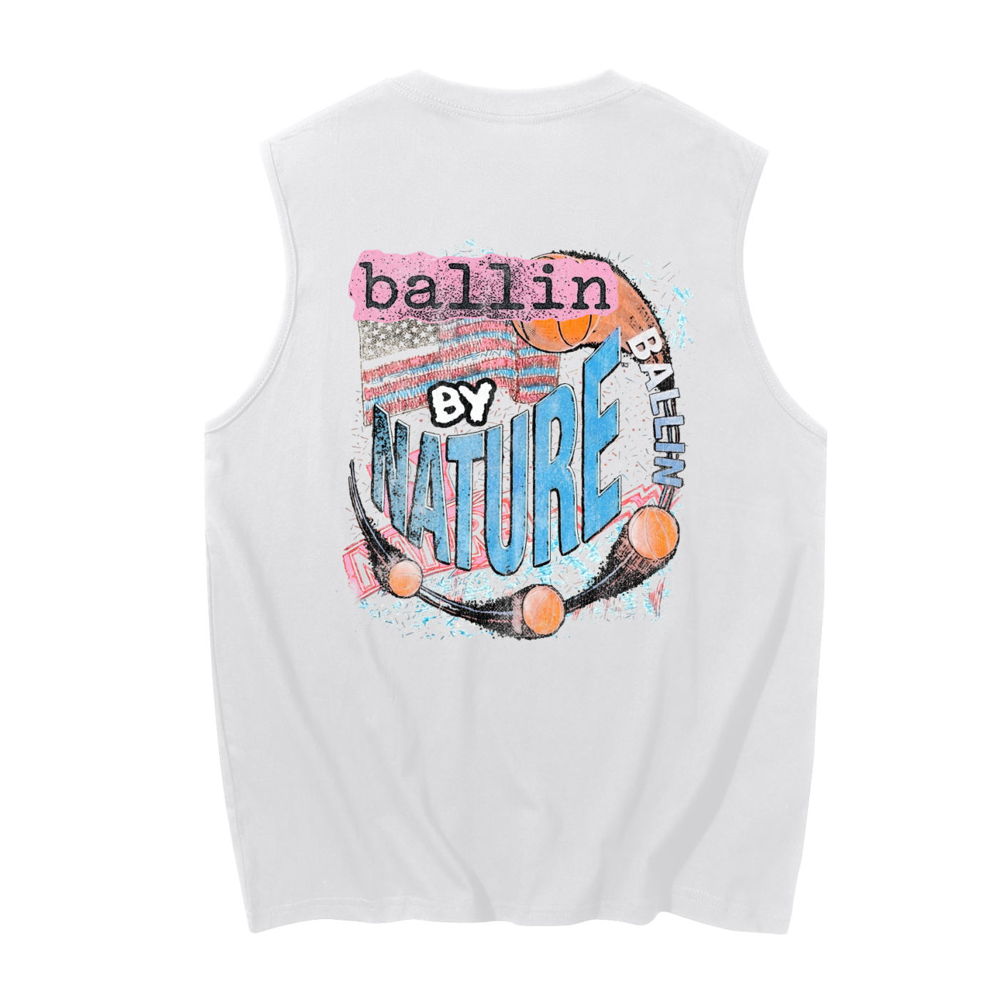 Vertical Edition Men's Sleeveless Cotton Tank Top