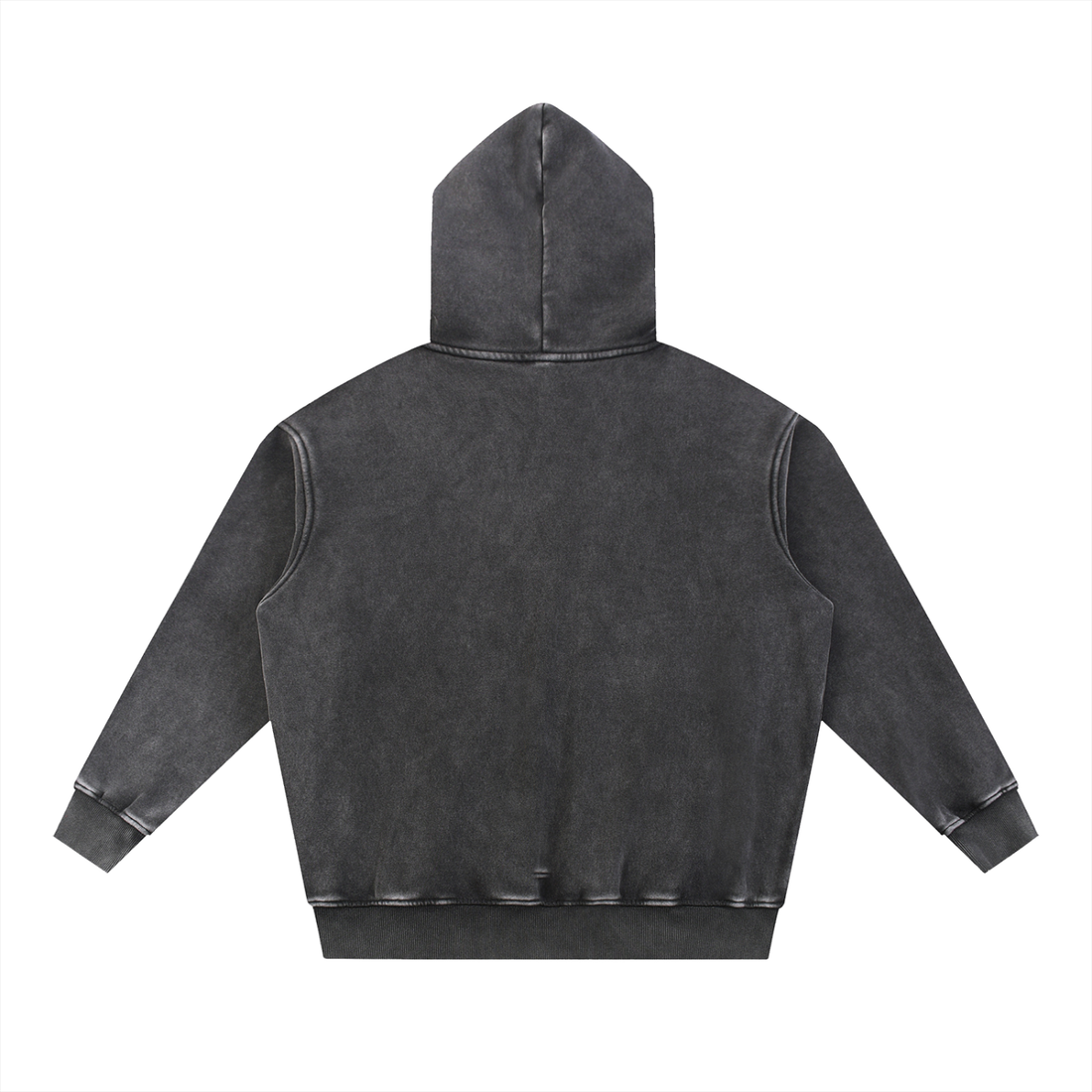 OG Logo Snow Wash Fleece Oversize Hoodie