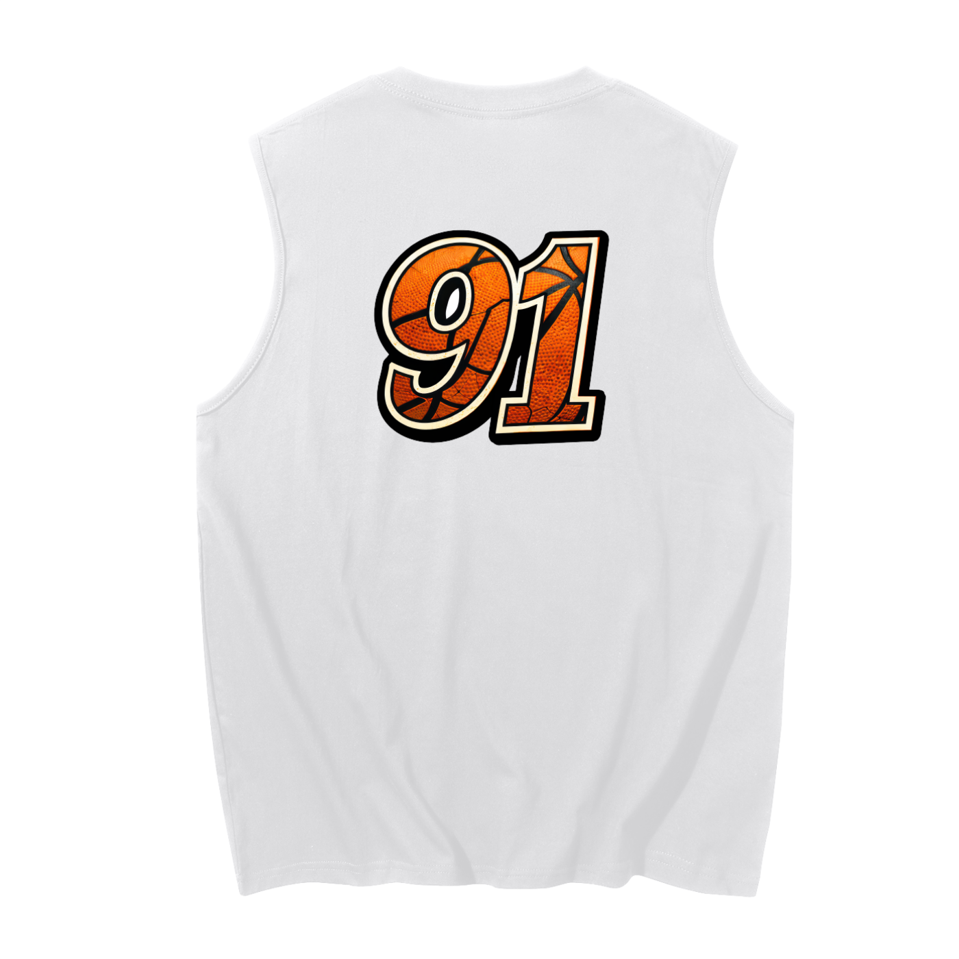 Cursive Edition Men's Sleeveless Cotton Tank Top