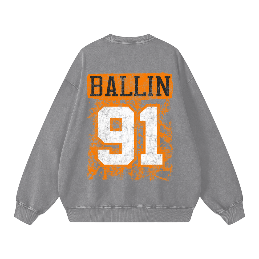 Howler Miami Snow Washed Oversized Sweatshirt