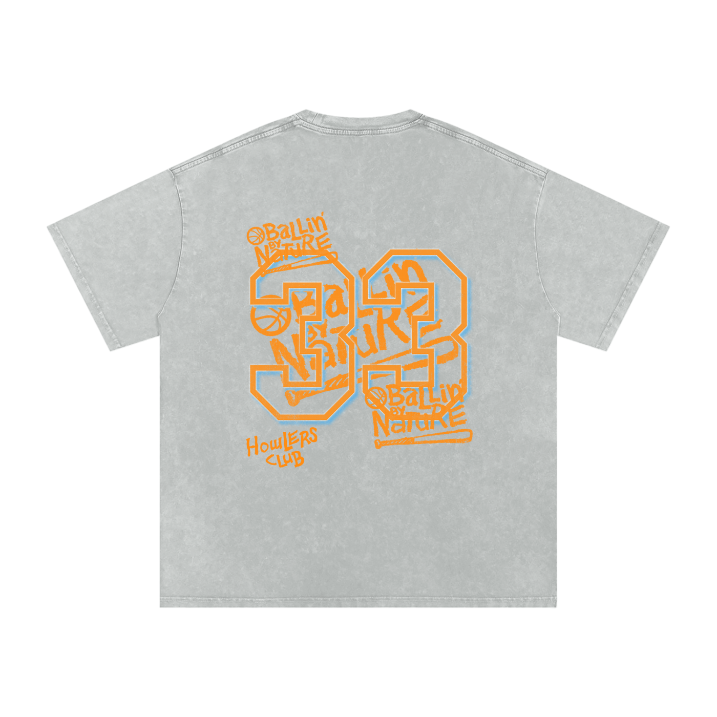Slam Edition Snow Washed Oversized T-Shirt