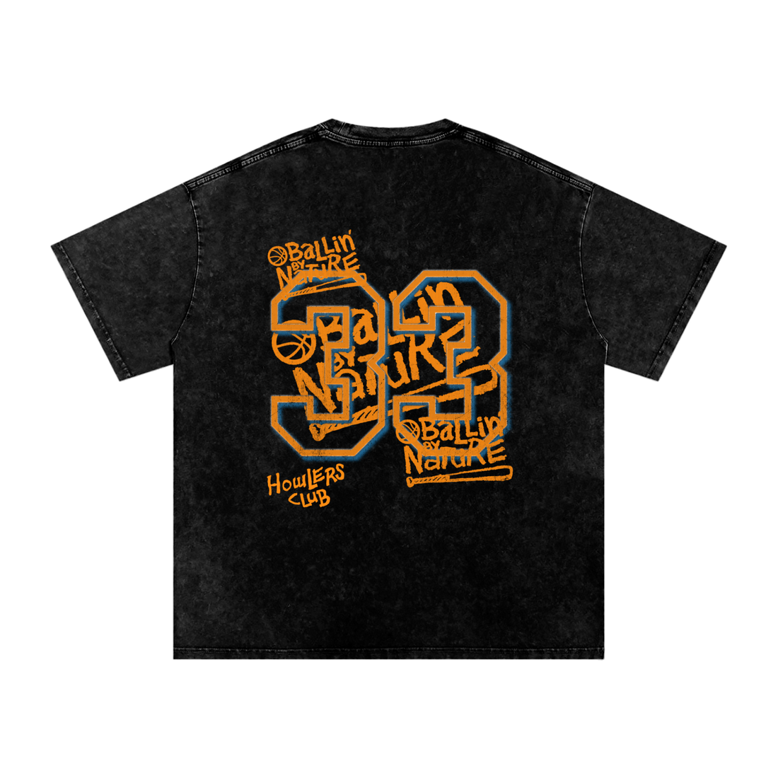 Slam Edition Snow Washed Oversized T-Shirt