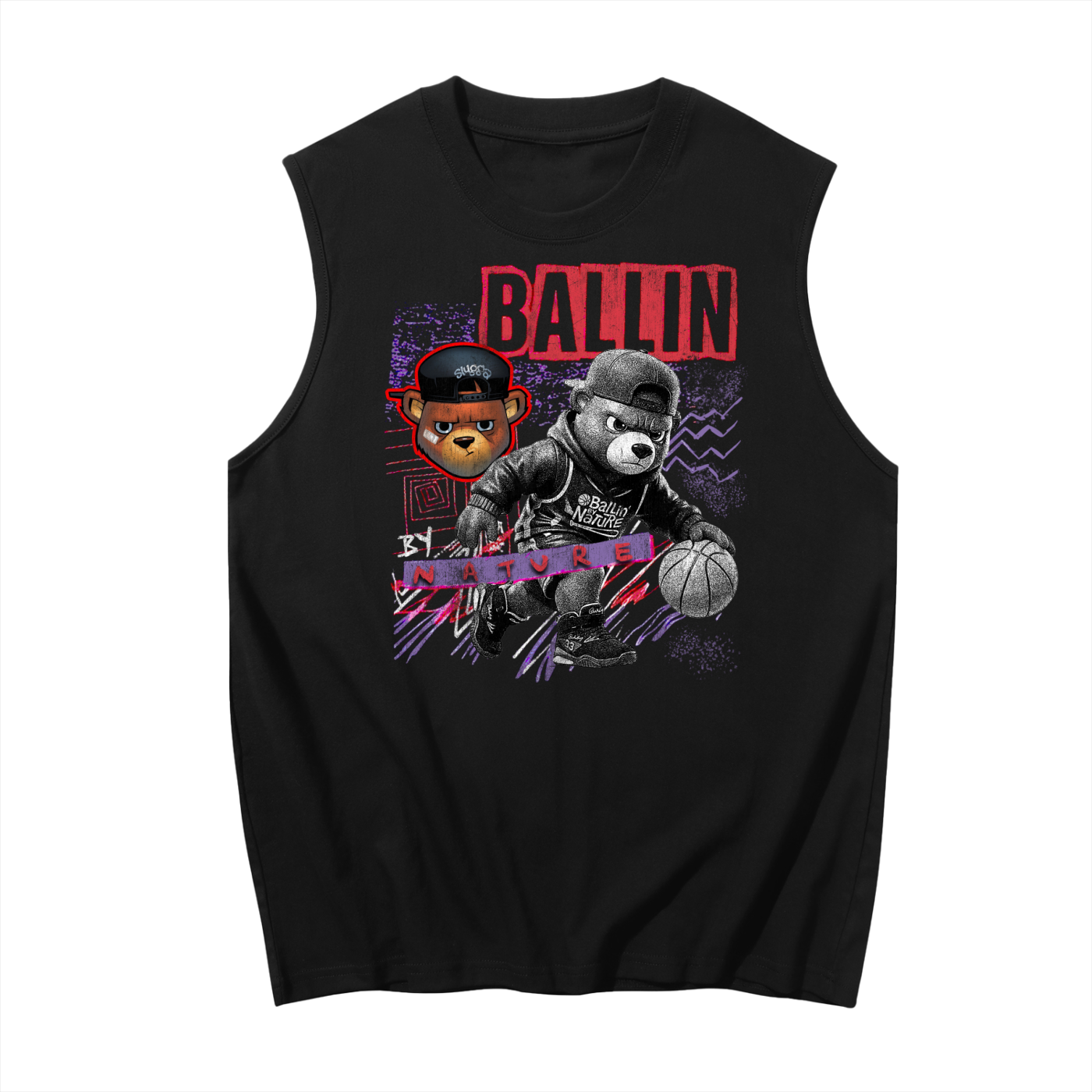 Red Box Edition Men's Sleeveless Cotton Tank Top
