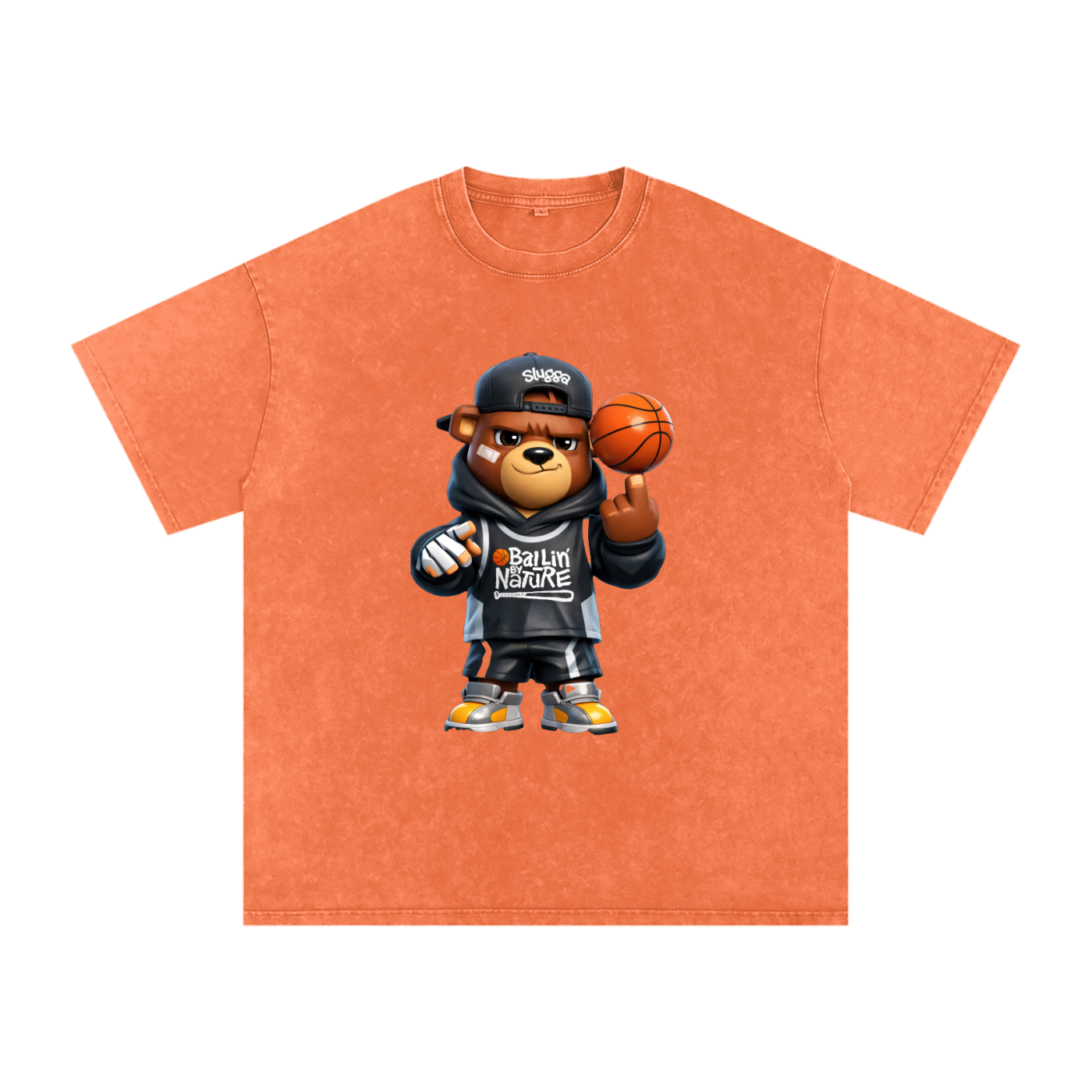 Slugga Full Body Snow Washed Oversized T-Shirt