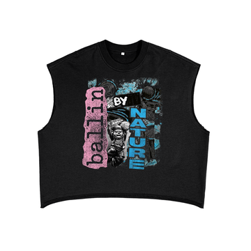 Ballin' by Nature Vertical Edition French Terry Boxy Tank Top