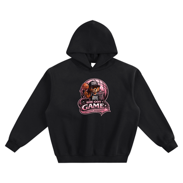 Naughty Shaughty Fleeced Boxy Hoodie