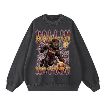 Howler LA Edition Snow Washed Oversized Sweatshirt