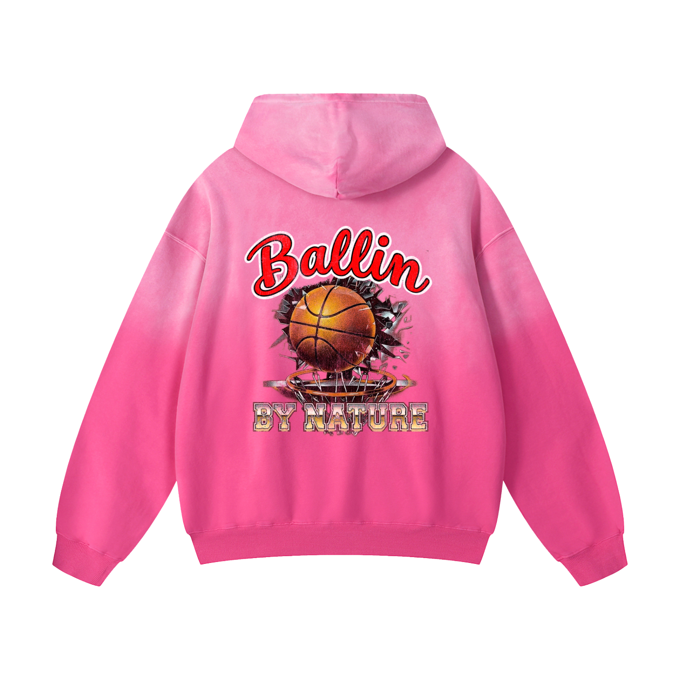Ring Edition Heavyweight Sunfade Oversized Hoodie