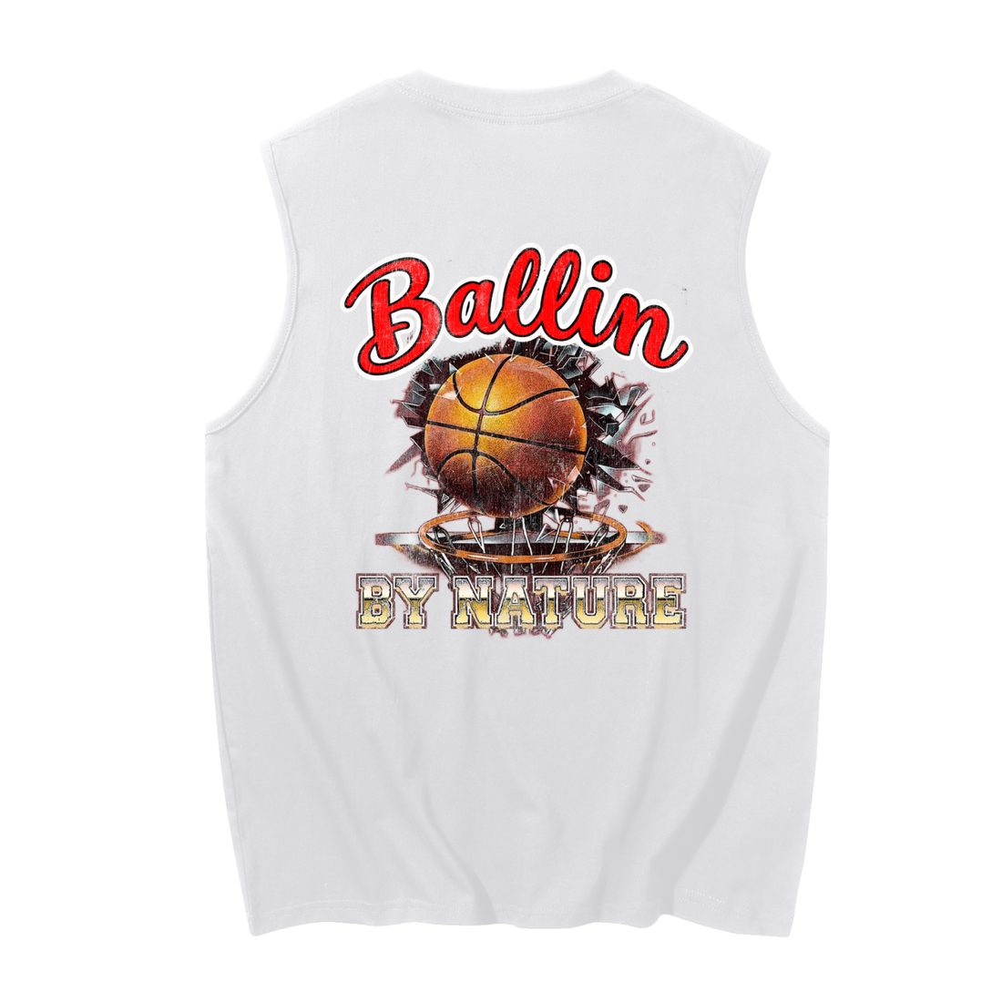 Ring Edition Men's Sleeveless Cotton Tank Top