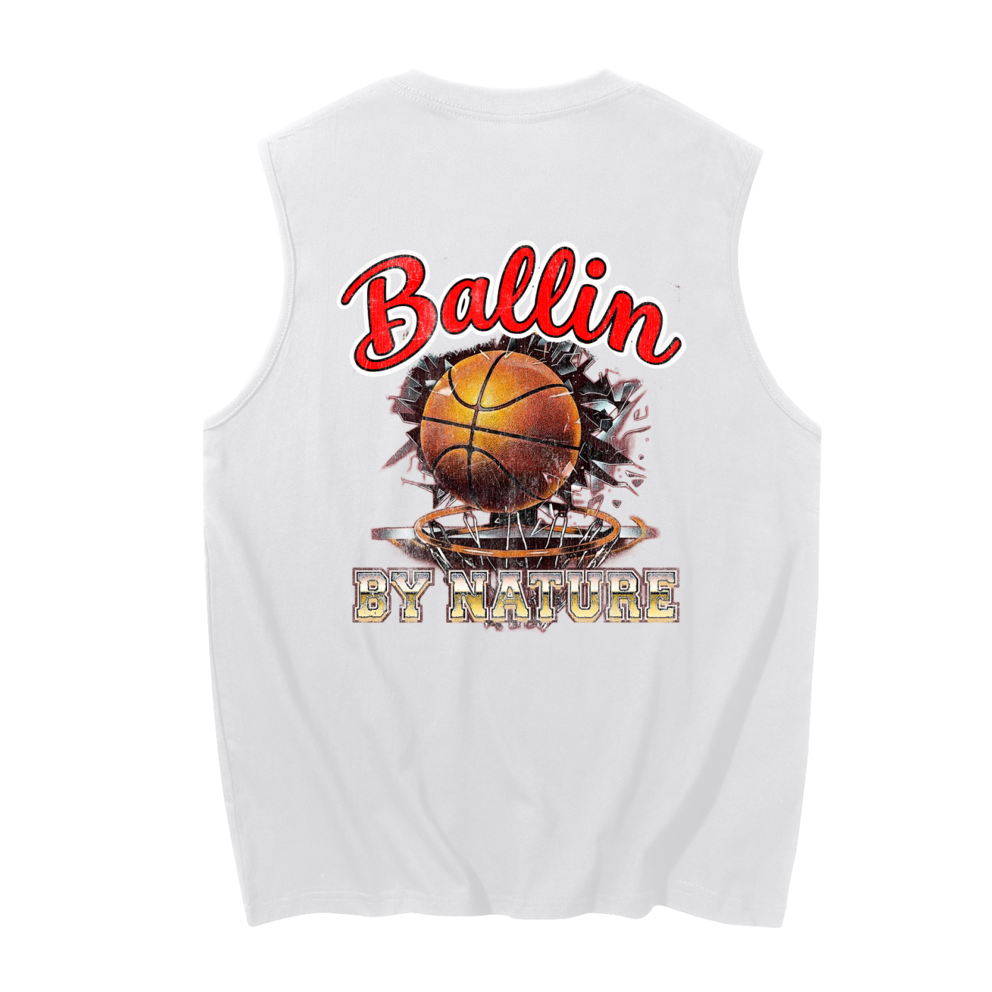 Ring Edition Men's Sleeveless Cotton Tank Top