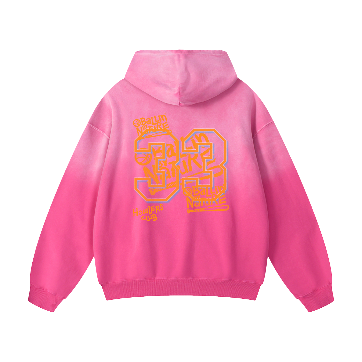 Slam Edition Heavyweight Sunfade Oversized Hoodie