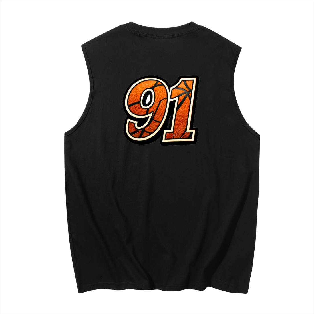 Cursive Edition Men's Sleeveless Cotton Tank Top