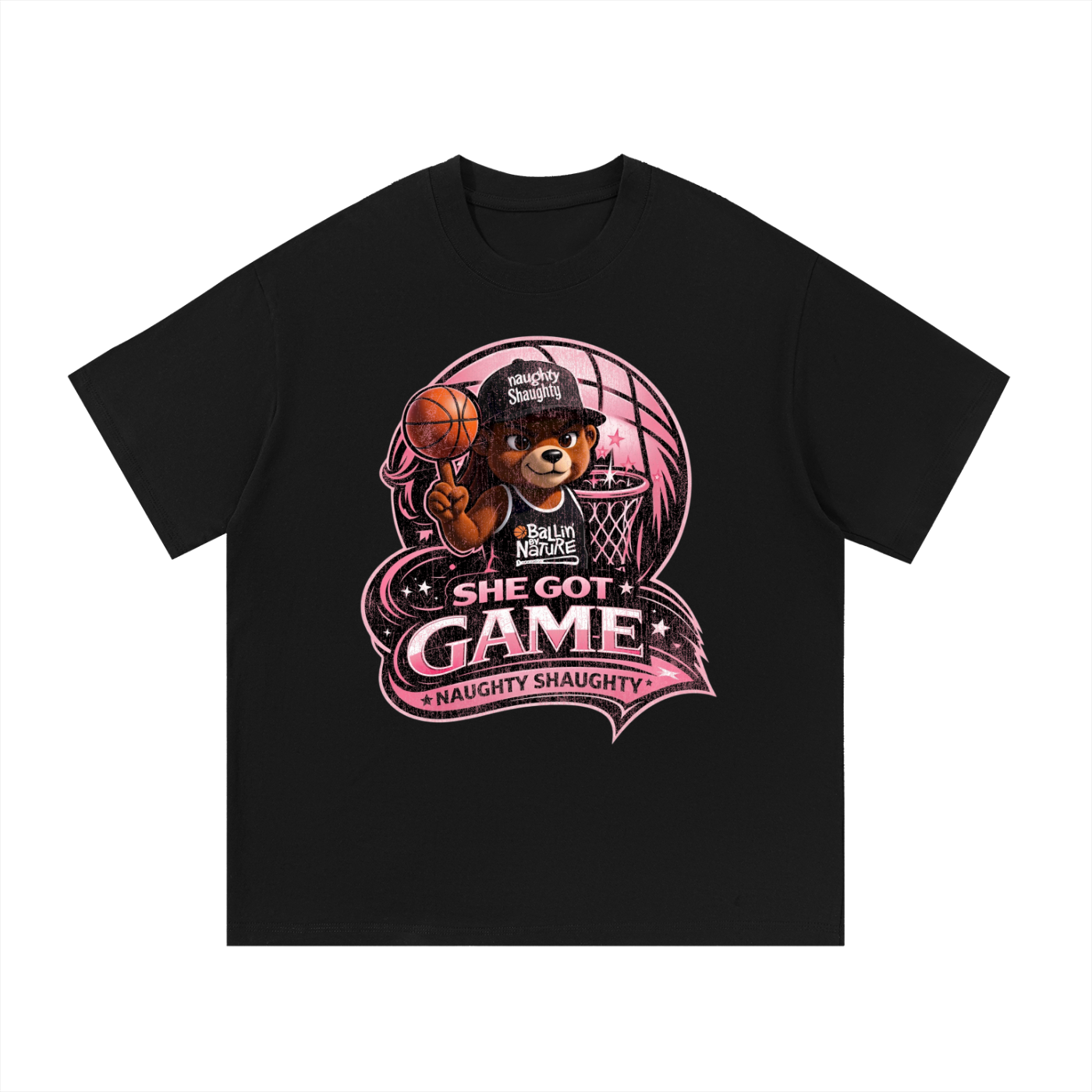 Naughty Shaughty Essential Cotton T-Shirt